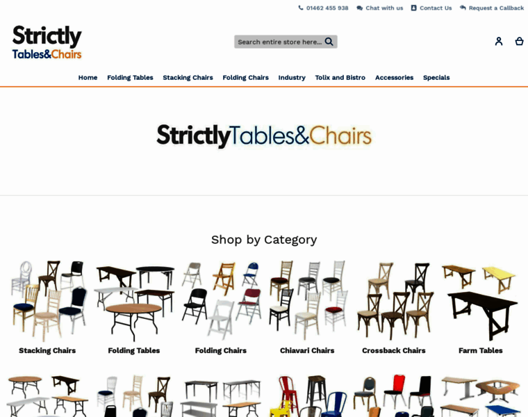 Strictlytablesandchairs.co.uk thumbnail