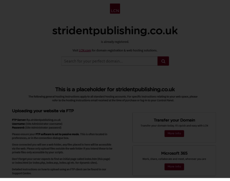 Stridentpublishing.co.uk thumbnail