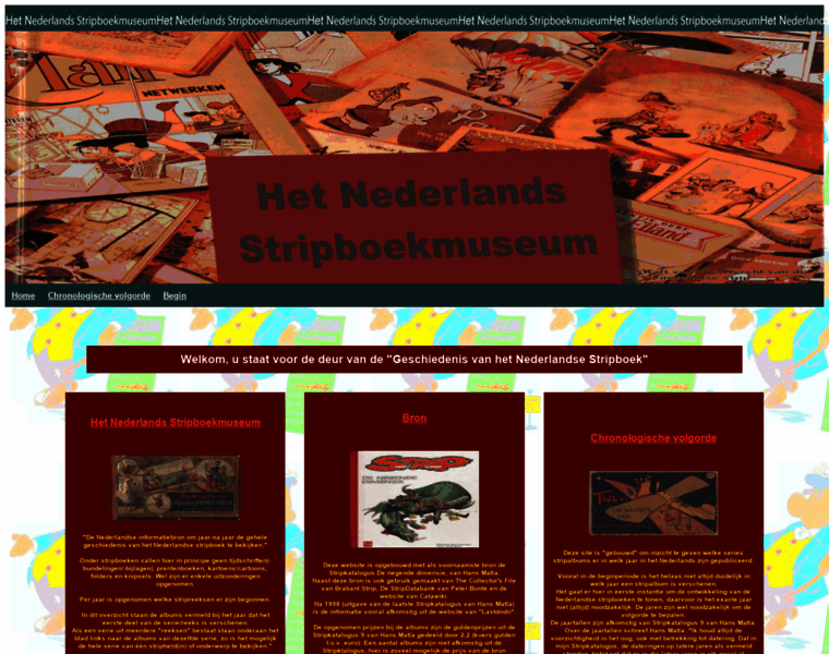 Stripboekmuseum.nl thumbnail