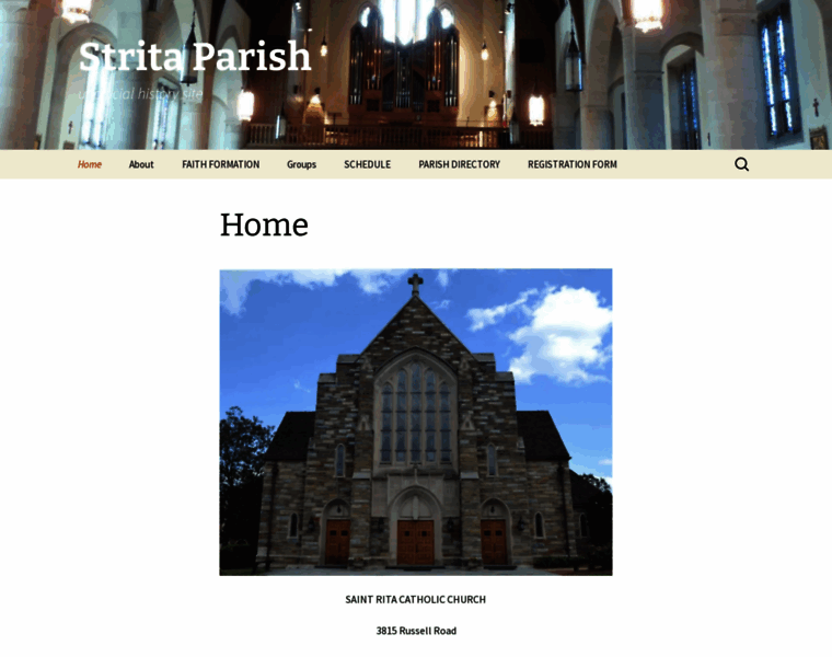 Strita-parish.net thumbnail