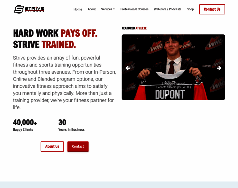 Strivefitness.ca thumbnail