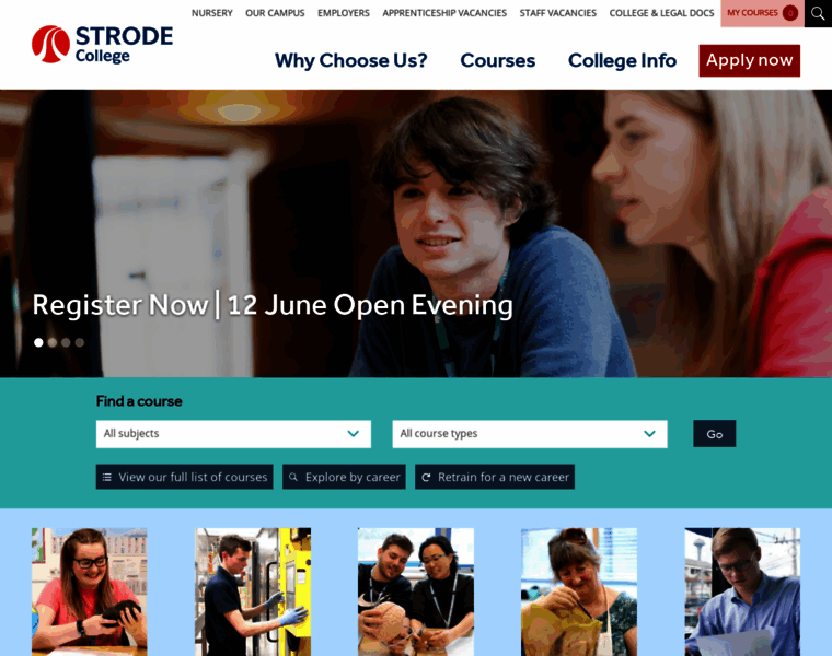 Strode-college.ac.uk thumbnail
