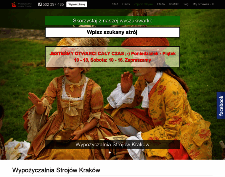 Strojeprzebrania-krakow.pl thumbnail