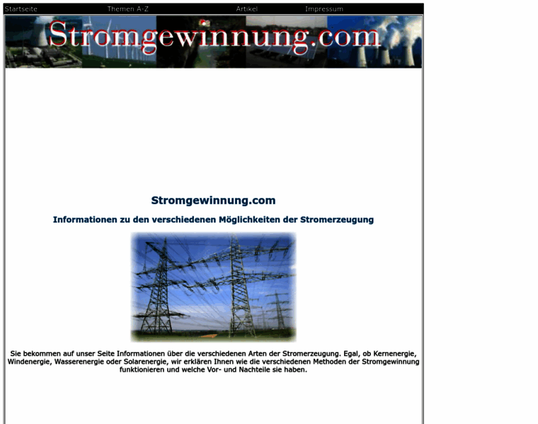 Stromgewinnung.com thumbnail
