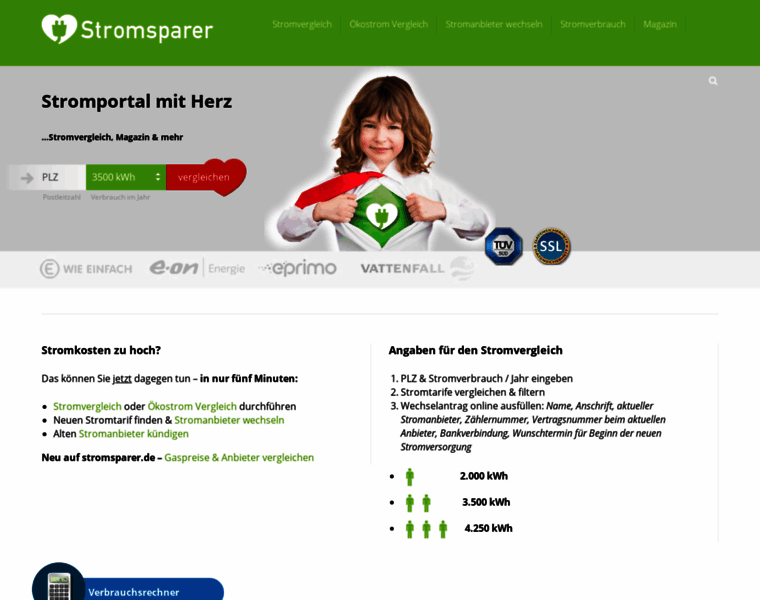 Stromsparer.com thumbnail