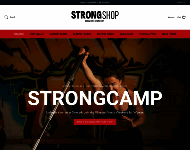 Strong-camp.com thumbnail