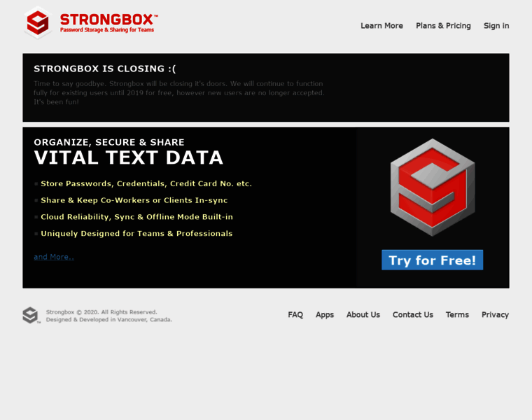 Strongbox.io thumbnail