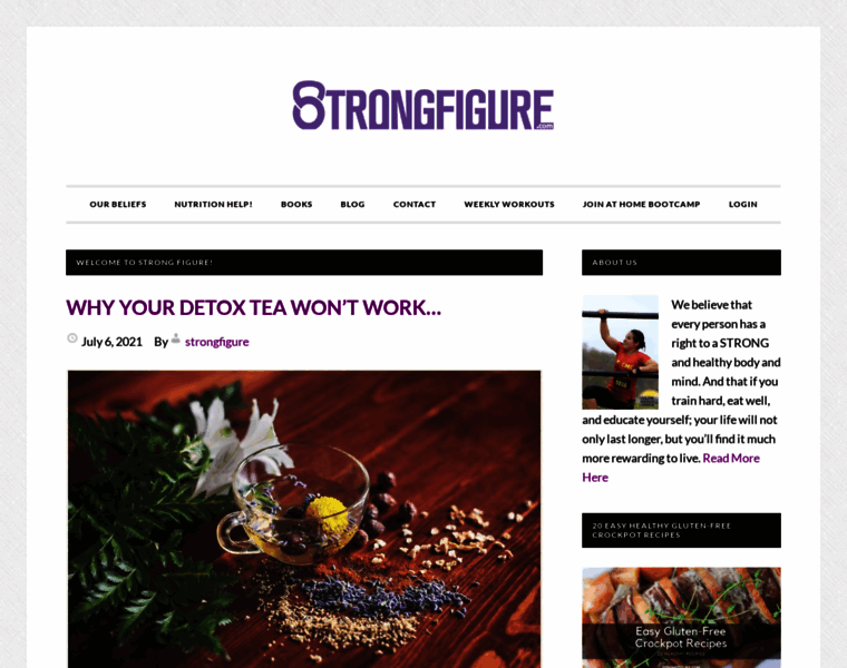 Strongfigure.com thumbnail
