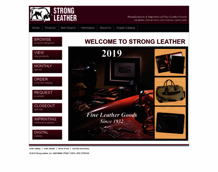 Strongleather.com thumbnail
