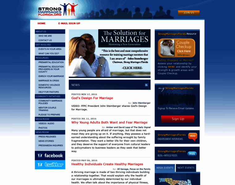 Strongmarriagesflorida.org thumbnail