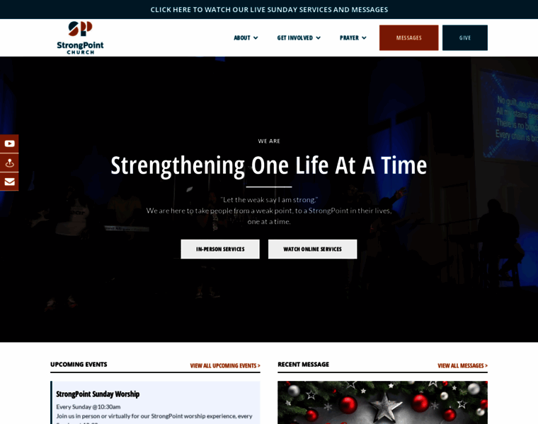 Strongpointchurch.com thumbnail