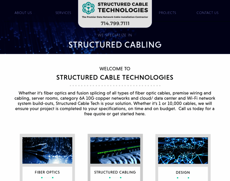 Structuredcabletech.com thumbnail