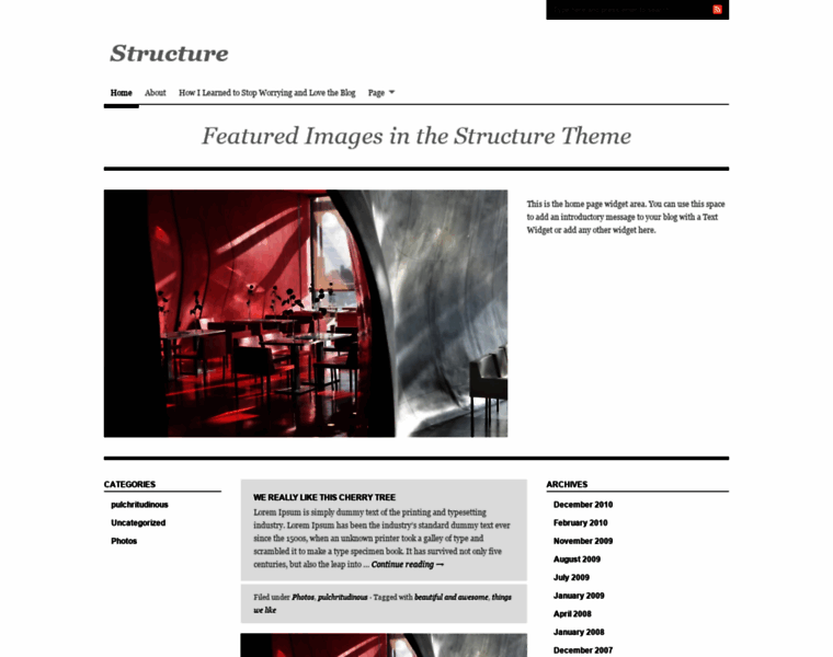 Structuredemo.wordpress.com thumbnail