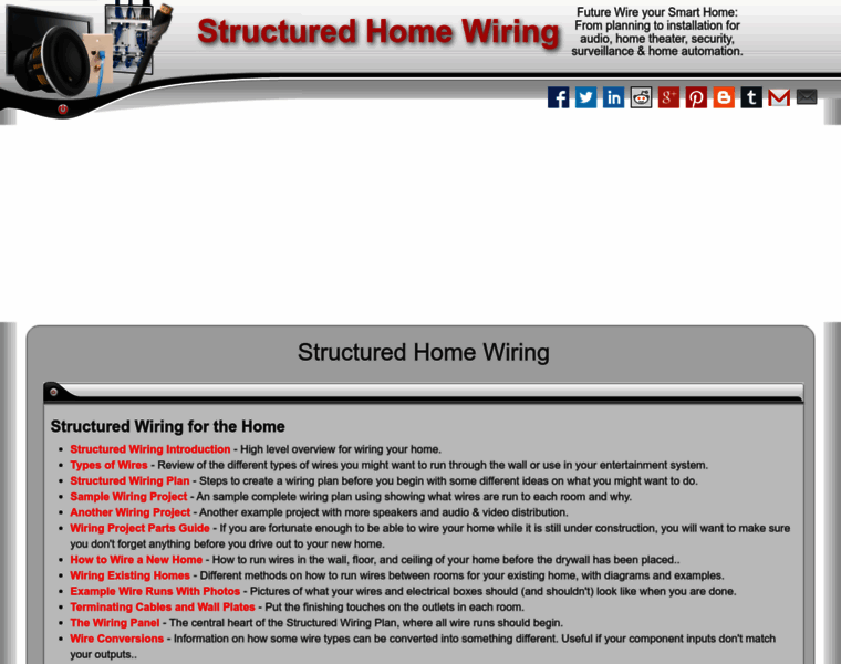 Structuredhomewiring.com thumbnail