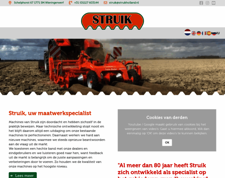 Struikholland.nl thumbnail