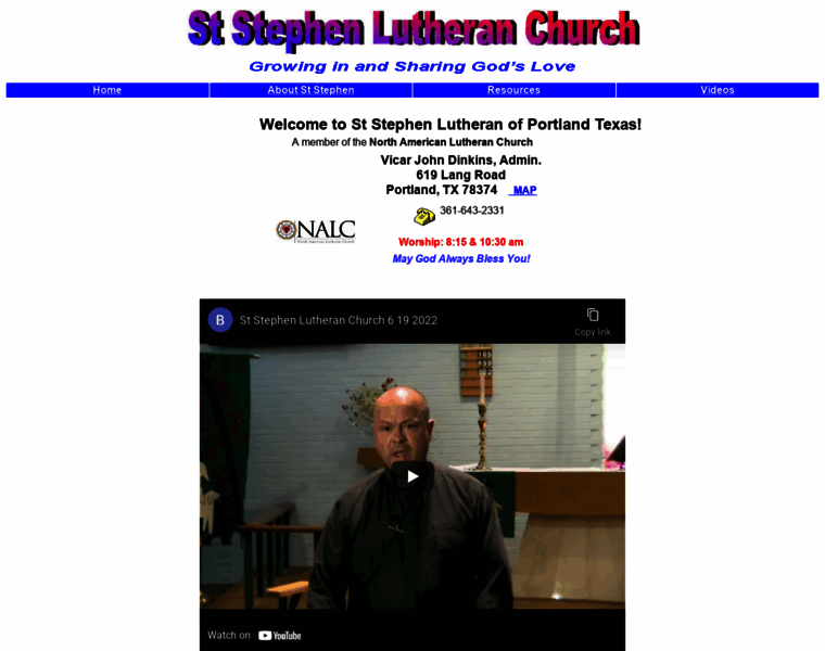 Ststephenlutheranchurch.org thumbnail