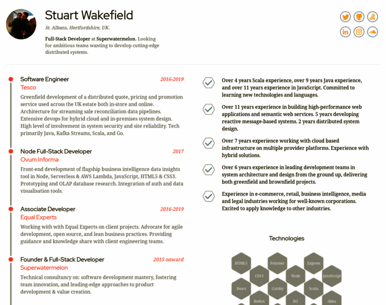 Stuartwakefield.co.uk thumbnail