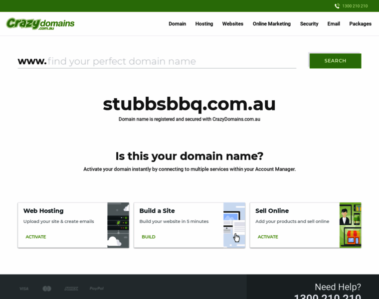 Stubbsbbq.com.au thumbnail