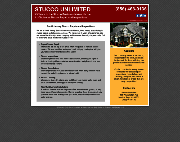 Stucco-unlimited.com thumbnail