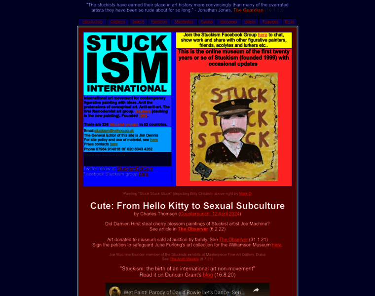 Stuckism.com thumbnail