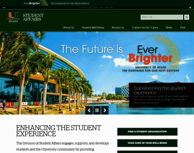 Studentaffairs.miami.edu thumbnail