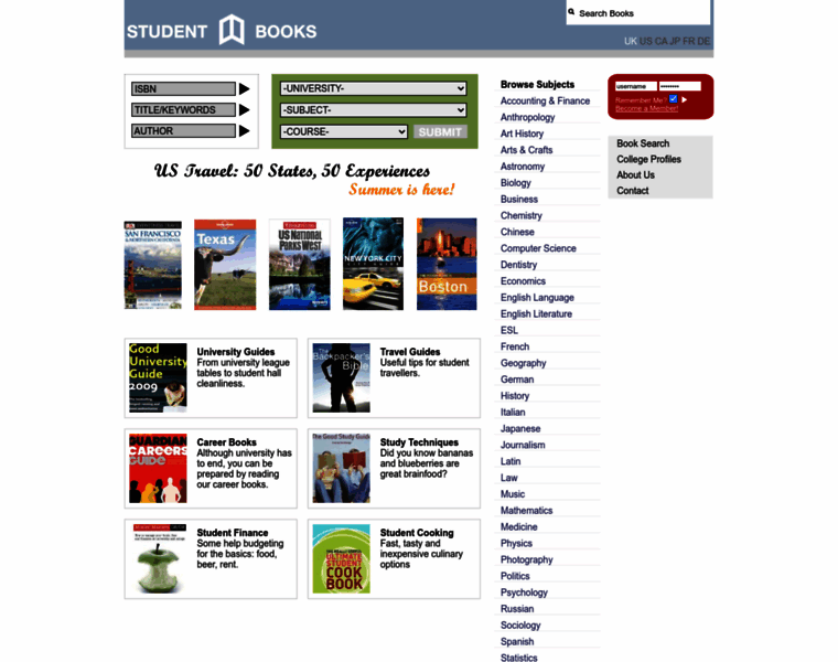 Studentbooks.com thumbnail