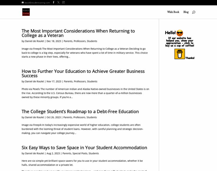 Studentcaring.com thumbnail Studentcaring.com thumbnail