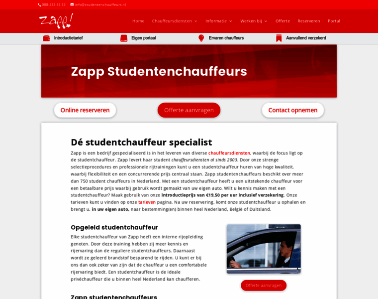 Studentenchauffeurs.nl thumbnail