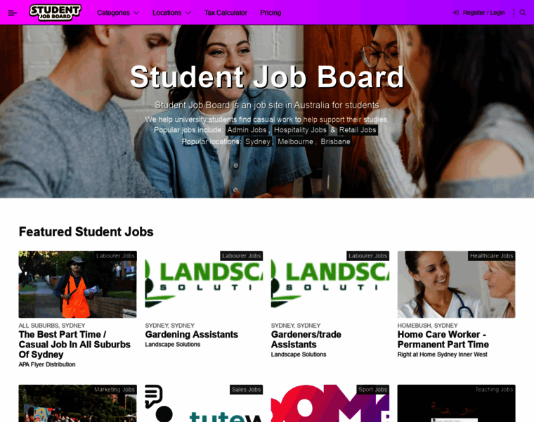 Studentjobboard.com.au thumbnail