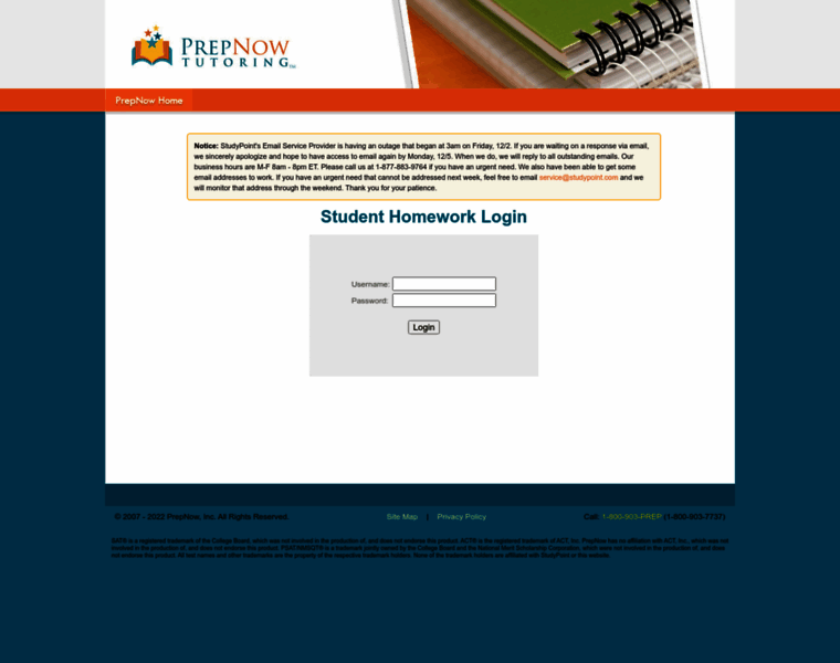 Students.prepnow.com thumbnail