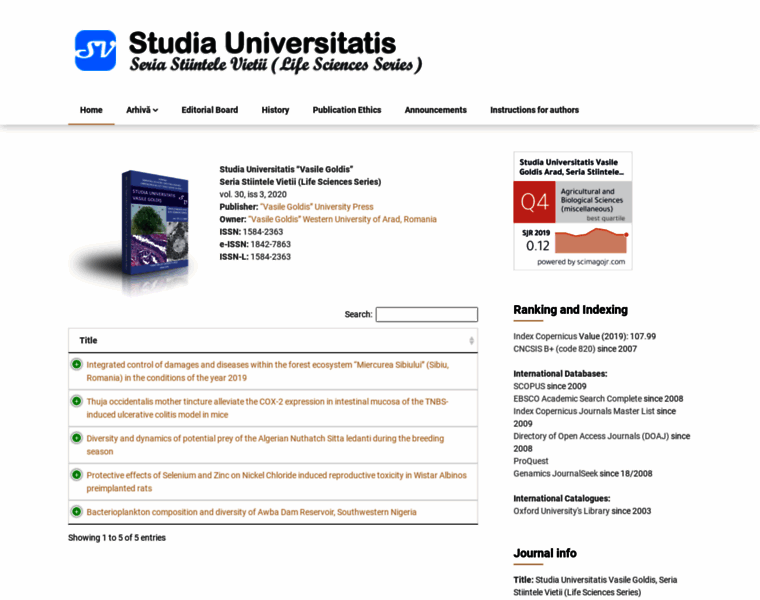 Studiauniversitatis.ro thumbnail
