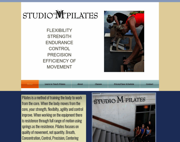 Studio-m-pilates.com thumbnail