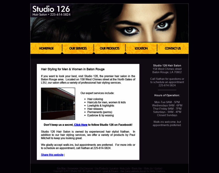Studio126hairsalon.com thumbnail