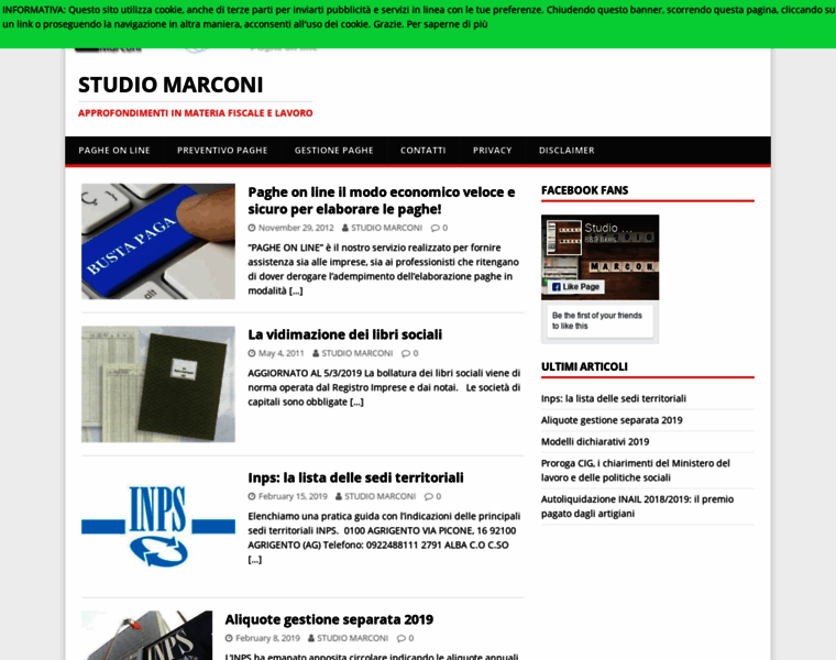 Studiocommercialemarconi.it thumbnail