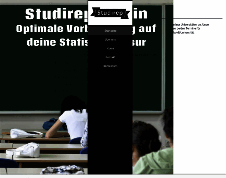 Studirep-berlin.de thumbnail