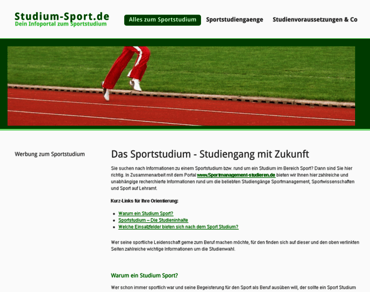 Studium-sport.de thumbnail