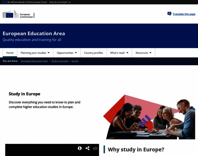 Study-in-europe.org thumbnail