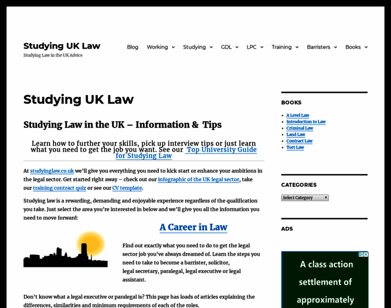 Studyinglaw.co.uk thumbnail