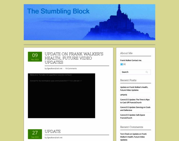 Stumblingblock.org thumbnail