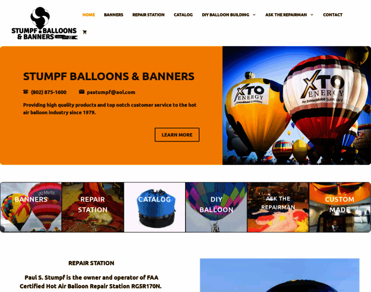 Stumpfballoons.com thumbnail