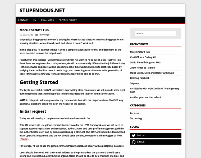 Stupendous.net thumbnail