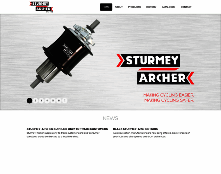Sturmey-archer.com thumbnail