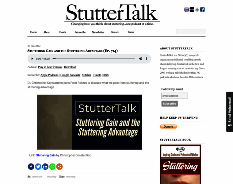 Stuttertalk.com thumbnail