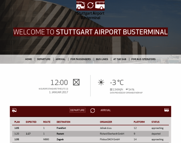 Stuttgart-airport-busterminal.com thumbnail