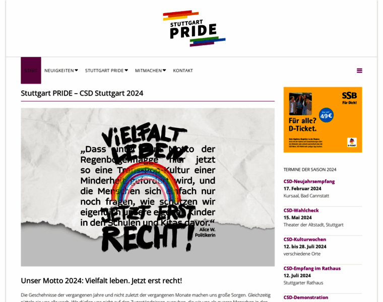 Stuttgart-pride.de thumbnail