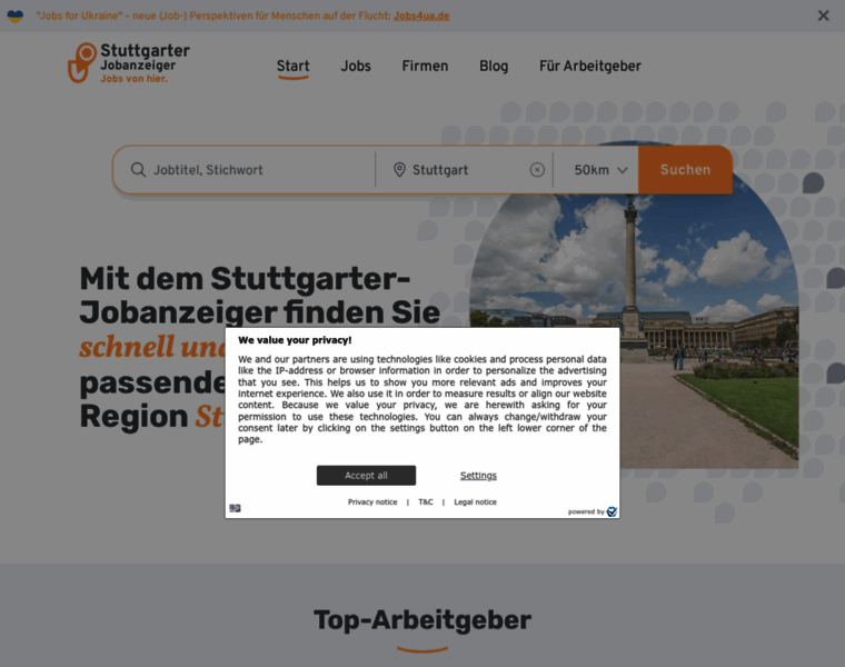 Stuttgarter-jobanzeiger.de thumbnail