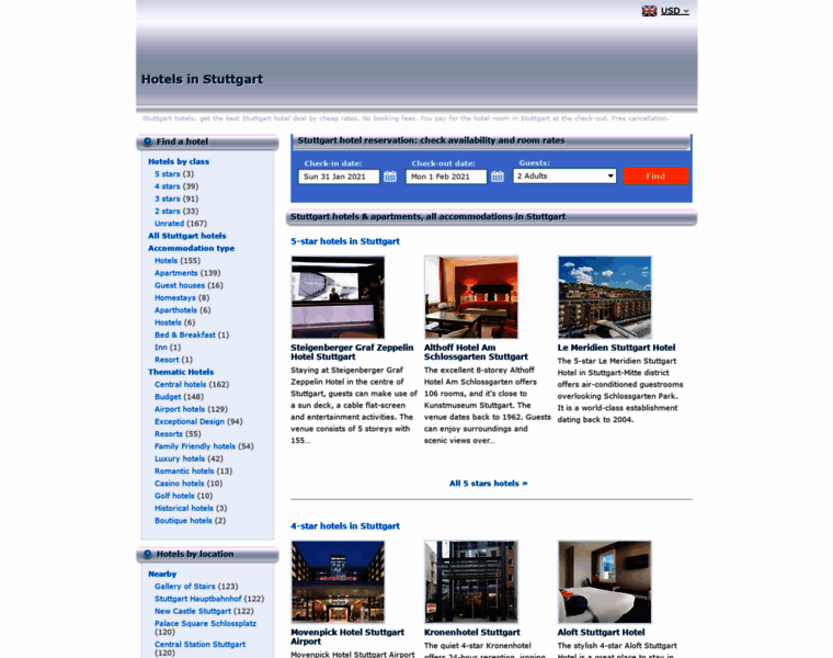 Stuttgarthotel24.com thumbnail