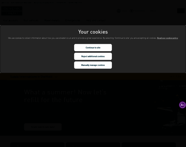 Stwater.co.uk thumbnail