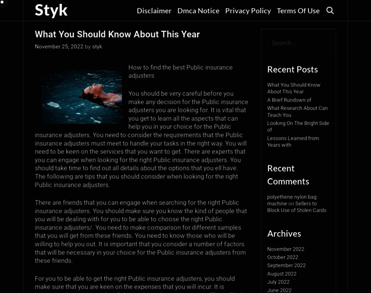 Styk.info thumbnail