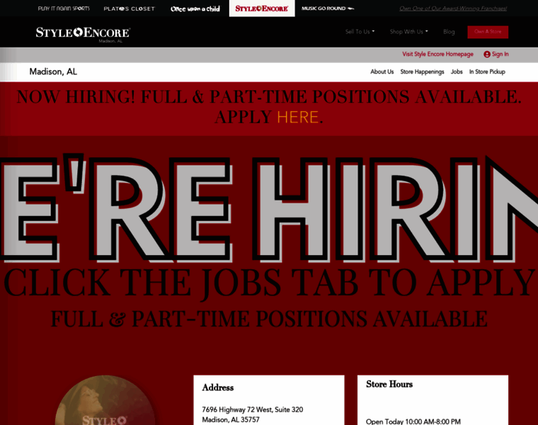 Style-encoremadisonal.com thumbnail Style-encoremadisonal.com thumbnail